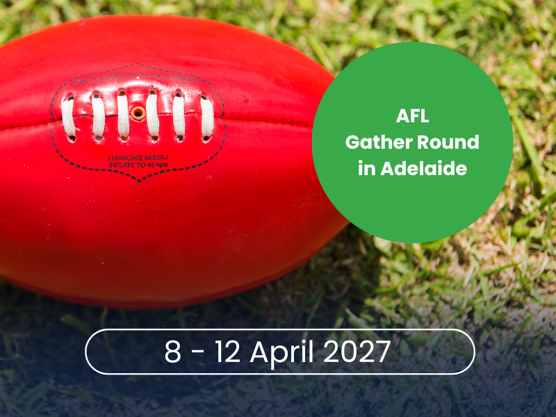 Melbourne to Adelaide Travel Package for AFL Gather Round 2027